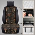 thumbnail image 6 of Xixirimido Dark Forest Mushroom Universal Car Front Seat Covers, Non-Slip, Quilted Car Seat Protective Cover, 2 Pack, Universal Car Accessories for SUVs Trucks, Front Seat Cushion, Airbag Compatible, 6 of 7