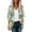 Green, variant on Aloohaidyvio Sweatshirts Womens Summer Puff Sleeve Cardigan Loose Casual Blouse Summer Trendy Tops
