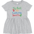 thumbnail image 3 of Inktastic My Aunt in California Loves Me Girls Baby Dress, 3 of 5