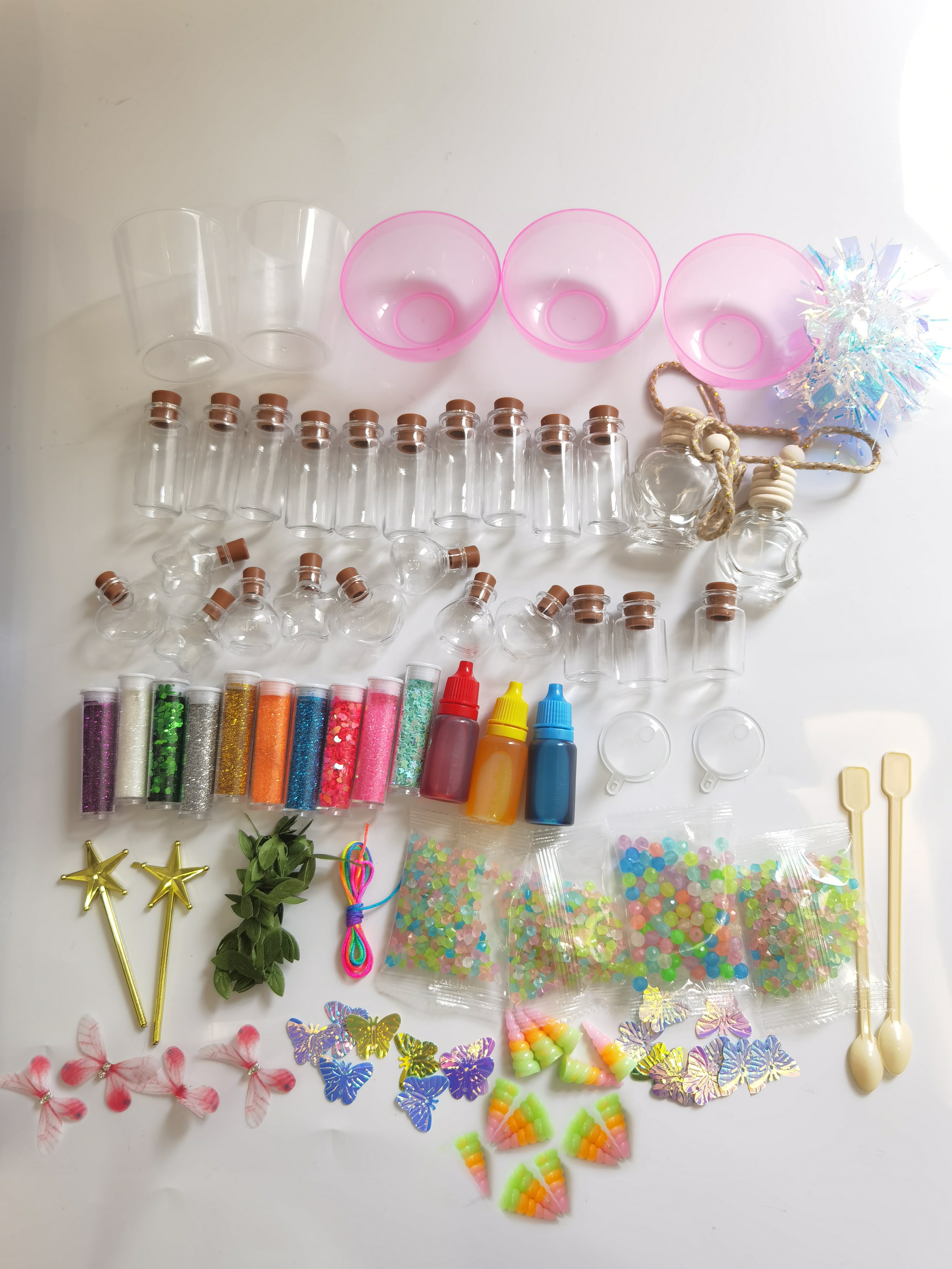 Rhybor Magic Potion Kit for Kids,Mix 22 Bottles Fairy Magic Potions,Mystery Potions Craft Kit,Christmas Halloween Decor Birthday Gift Toys for Girl 6+