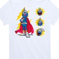 thumbnail image 3 of Sesame Street - Super Grover Grid - Toddler and Youth Short Sleeve Graphic T-Shirt, 3 of 5