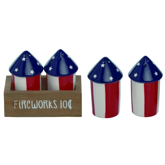 Transpac A5106 Dolomite Fireworks with Crate, Set of 3