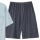 thumbnail image 2 of Mens Casual Botón Abajo Camisas Manga Larga Sólida Manga Corta Bolsillo Tee Coincidencia Suelta Cintura Pantalones Cortos Conjunto de Verano, 2 of 4