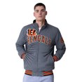 thumbnail image 3 of Men's G-III Extreme Black Cincinnati Bengals Strong Arm Reversible Full-Zip Jacket, 3 of 4