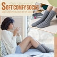 thumbnail image 6 of Womens Fuzzy Socks Soft Cozy Fluffy Slipper Socks Winter Warm Plush Sleeping Christmas Socks 5 Pairs, 6 of 6