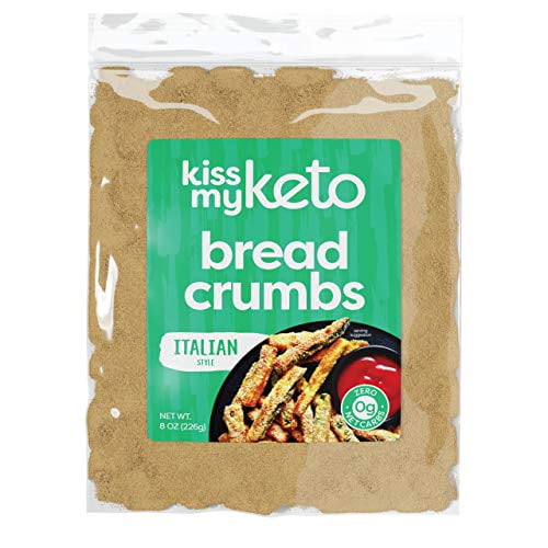 Kiss My Keto Bread Crumbs Zero Carb (0G Net) — Italian Style Low Carb