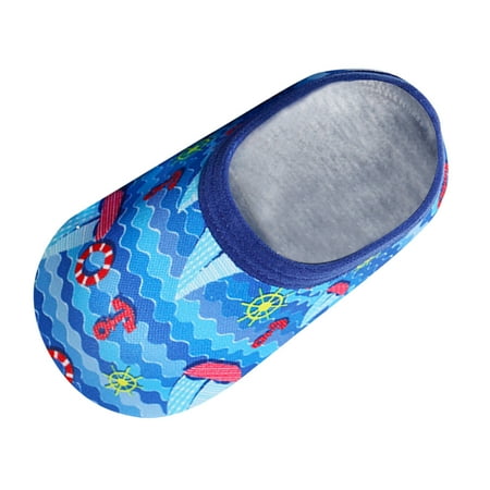 

Kureaily Baby Kids Boys Girls Animal Prints Cartoon The Floor Socks Barefoot Aqua Socks Non- Shoes 3-4 Years