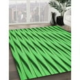 thumbnail image 3 of Ahgly Company Machine Washable Indoor Rectangle Transitional Neon Green Area Rugs, 8' x 10', 3 of 7