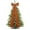 Brown, variant on 20 x 71 Inches Christmas Extra Large Velvet Bows Christmas Tree Topper Decor Giant Xmas Tree Toppers Bows for Home Wreath Wall Backdrop Birthday Wedding Party Decorations