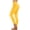 Yellow plus size leggings for women a1, variant on Cagogo Women Plus Size High Waisted Stretch Leggings Solid Casual Workout Yoga Athletic Long Pants Lounge Running Tights, Gray S