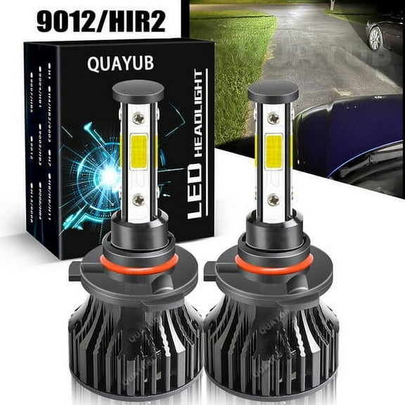 for chevy Cruze 2016 2017 2018 9012 LED Headlight Kit White Hi-Lo Beam Bulbs