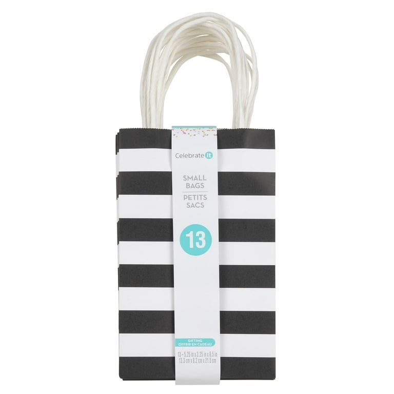 White Small Gifting Bags by Celebrate It | 5.25 x 3.25 x 8.5 | Michaels