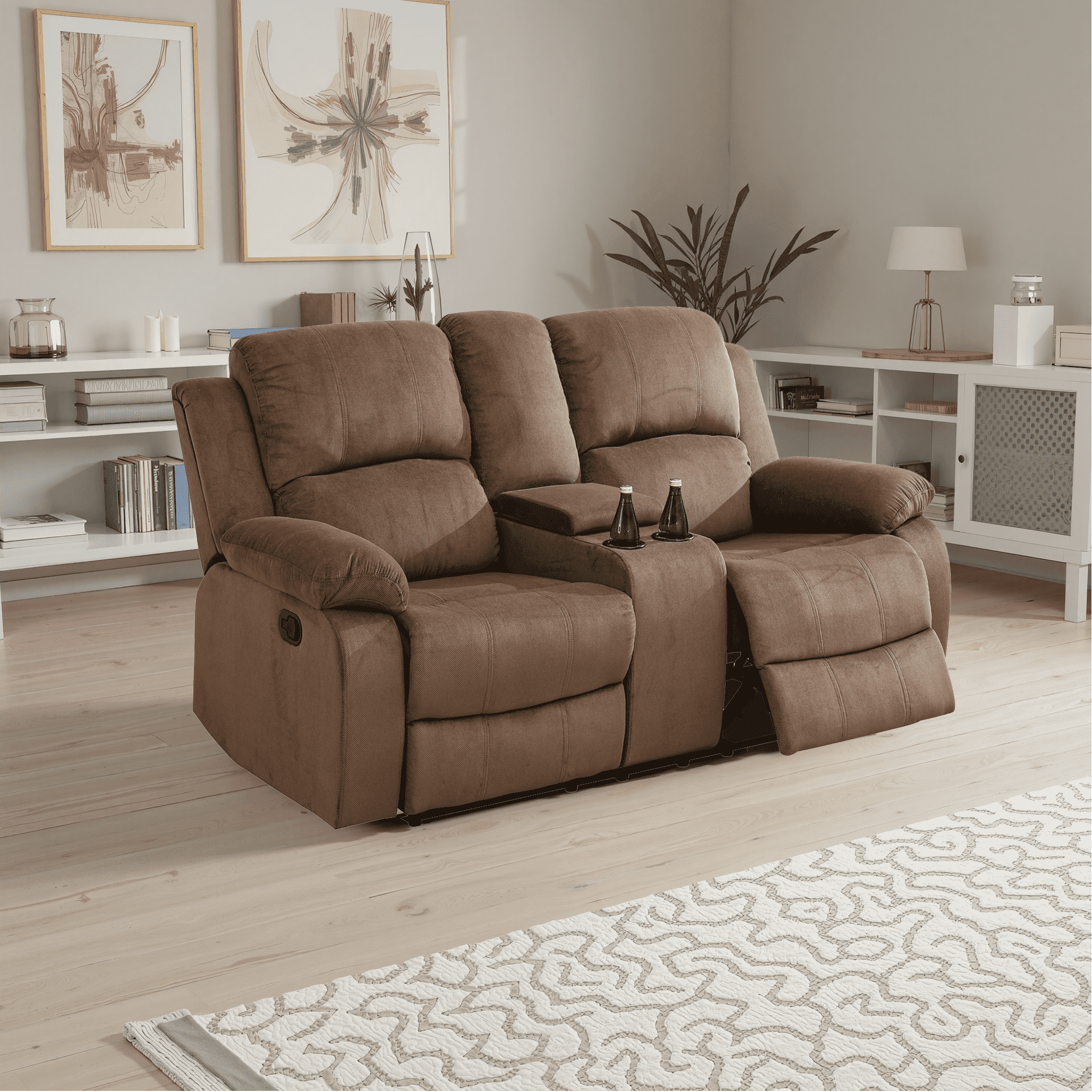 MAYEERTY Modern Adult Simple Reclining Stylish Business Function Sofa for Living Room