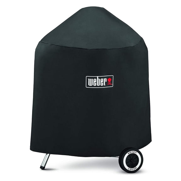 Weber 7149 Grill Cover for Weber Charcoal Grills, 22.5-Inch with Storage Bag-Black