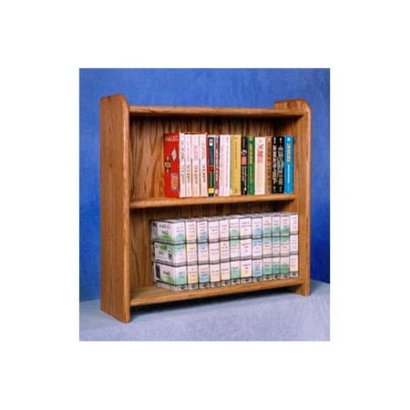 Wood Shed 207 Solid Oak Cabinet for DVDs, VHS tapes, books and more
