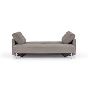 Divani Casa Fredonia Modern Grey Fabric Sofa Bed