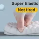 thumbnail image 4 of Plantillas deportivas de látex de alta elasticidad, almohadillas suaves para zapatos, plantillas ortopédicas con soporte para arco, desodorante transpirable, cojín de absorción de impacto, 4 of 5
