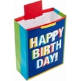 thumbnail image 4 of 15" Extra Large Birthday Gift Bag with Tissue Paper (Happy Birthday, Red, Blue, Yellow, Green) for Kids, Teachers, Coworkers, Friends, 4 of 4