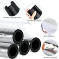 thumbnail image 3 of 4 Pack Insulation Tubes 2 Inch, Pre-Slit Self-Adhesive Insulation Wrap, Highly Insulated for Copper Pipe, AC Line, Sprinkler (20mm Thick), 3 of 6