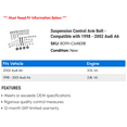thumbnail image 2 of Suspension Control Arm Bolt - Compatible with 1998 - 2002 Audi A6 1999 2000 2001, 2 of 2