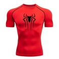 thumbnail image 5 of New Compression Shirt Men Fitness Gym Super Hero Sport Running T-Shirt Rashgard Tops Tee Quick Dry Short Sleeve T-Shirt For Men, 5 of 5