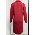 thumbnail image 6 of ZANKLEY Women Long  Coat Double Breasted Trench Coat Fall Winter Clothes, 6 of 10