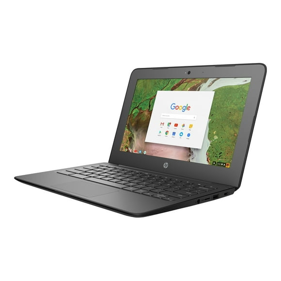 HP Chromebook 11 G6 Education Edition - Intel Celeron - N3350 / up to 2.4 GHz - Chrome OS - HD Graphics 500 - 4 GB RAM - 16 GB eMMC - 11.6" 1366 x 768 (HD) - IEEE 802.11b, IEEE 802.11a, IEEE 802.11g, IEEE 802.11n, IEEE 802.11ac, Bluetooth 4.2 - Wi-Fi 5 - chalkboard gray