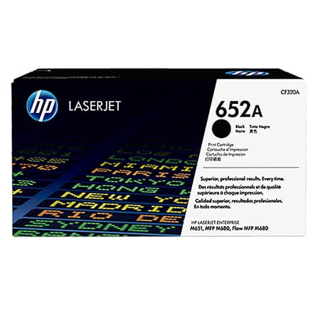 HP 652A Black Toner Cartridge (CF320A)