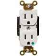 thumbnail image 1 of Hospital Grade Duplex Receptacle White 15A-125V, 1 of 1