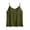 Army Green#womens ribbed racerback tops, variant on Linen Spaghetti Strap Camisole Women Cotton Loose Fit V Neck Tank Tops Lace Trim Hem Casual Dressy Boho Summer Gauze Shirts Blue,S