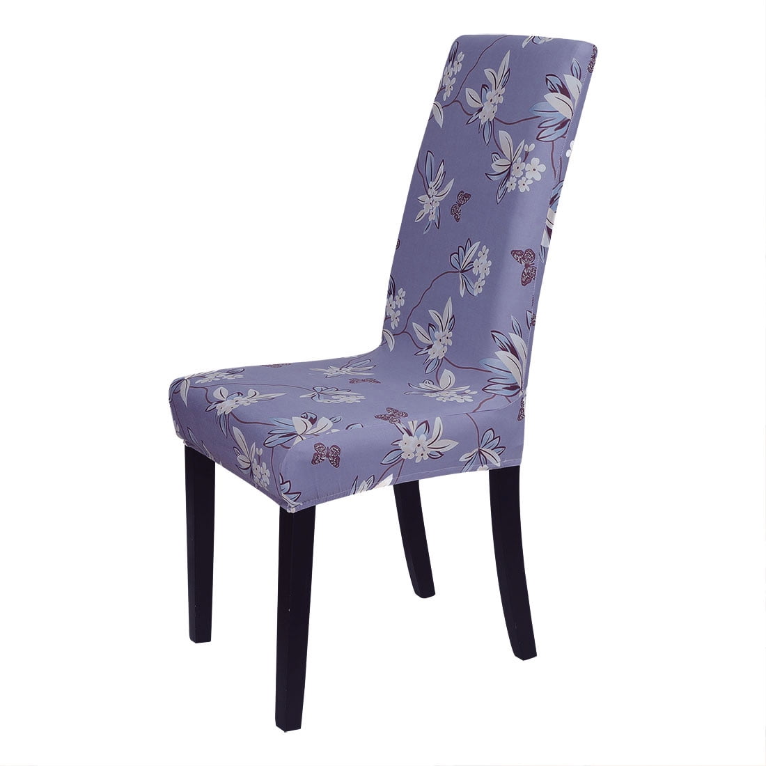 Unique Bargains Stretch Washable Floral Pattern Dining Chair Cover