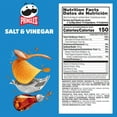 thumbnail image 3 of Pringles Salt and Vinegar Potato Crisps Chips, Lunch Snacks, 5.5 oz Canister, 3 of 10