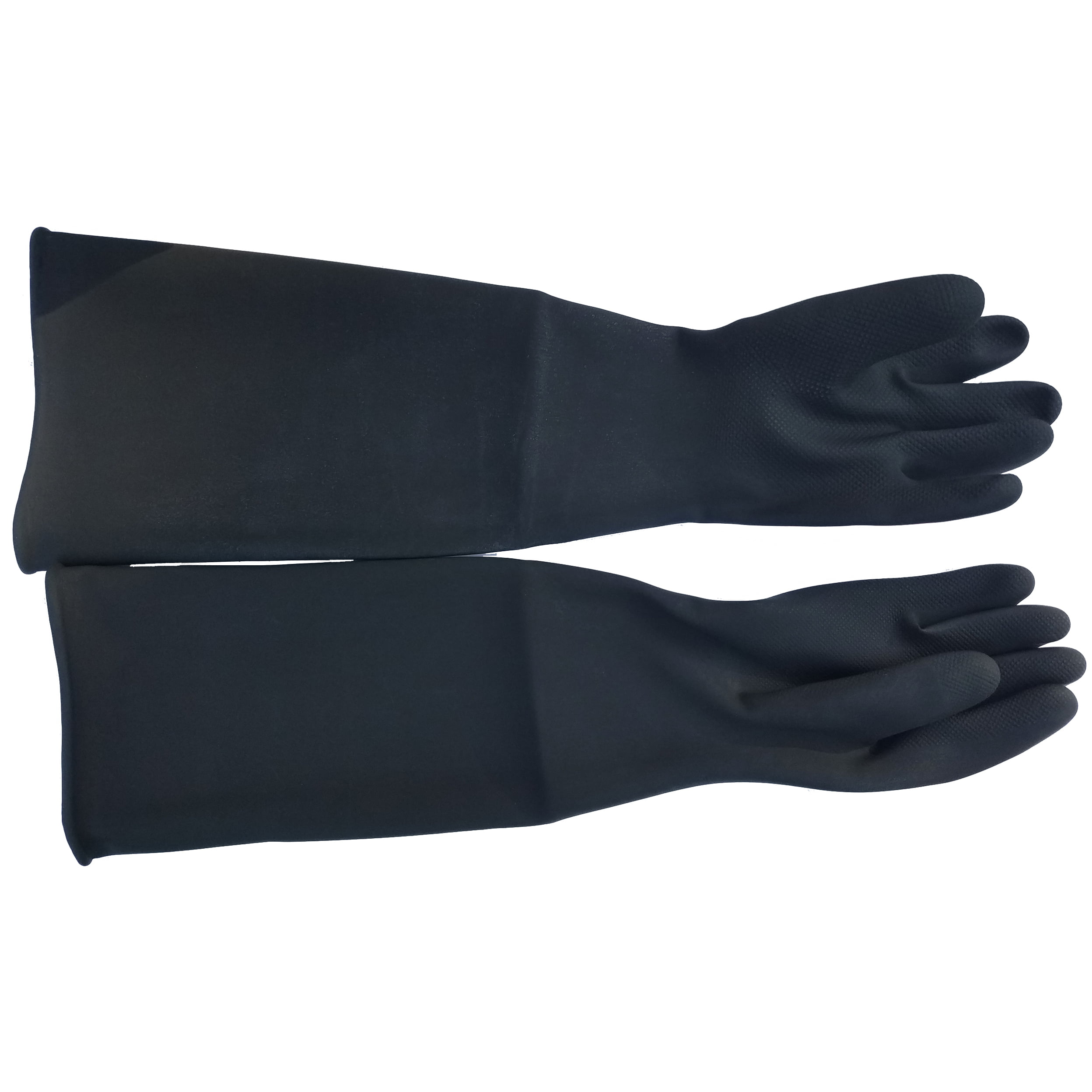 The Protector 24-inch Heavy Duty Rubber Work Gloves (One Size Fits All ...