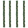 thumbnail image 3 of vidaXL Christmas Garland for Holiday Artificial Christmas Garland 4 pcs PVC, 3 of 6