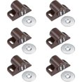 thumbnail image 1 of map Magnetic Latches Catch Cabinet Door Magnet Latch for Cupboard Closet Brown 6pcs, 1 of 4