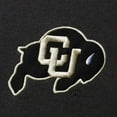 thumbnail image 4 of Men's Colosseum Charcoal Colorado Buffaloes Tortugas Logo Quarter-Zip Jacket, 4 of 4