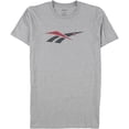 thumbnail image 1 of Reebok Logo Graphic playera para hombre, gris, pequeño Reebok Camiseta gráfica, 1 of 2