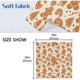 thumbnail image 7 of GZHJMY Christmas Gingerbread Cloth Napkins Washable Napkin for Dinner Table Decorative for Home Dinner Restaurant Parties 20 Inch 4 Pack Decorative Washcloths, 7 of 7