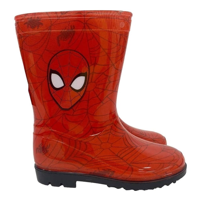 Botas Marvel para Niño Spider-Man Rojo Talla 17