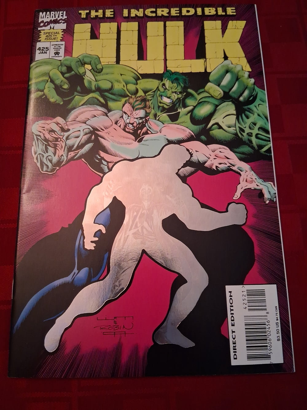 Cover of The Incredible Hulk #425