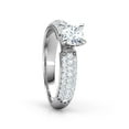 thumbnail image 5 of 2.48 Ct Solitaire Round Diamond Wedding Rings for her Solid 950 Platinum, 5 of 9