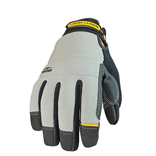 Youngstown Glove Company Gants de Travail Unisexes en Kevlar pour Adultes, Gris, 3X-Large US