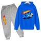 thumbnail image 3 of Conjuntos de ropa deportiva para niños de Hot Wheels, primavera y otoño, informales, para niños de 3 a 13 años, sudadera con capucha y pantalones, 3 of 5