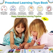Montessori Learning Toys for Toddlers 2-4, Educational Busy Books for Kids Aged 3 4 5 Years Old