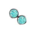 thumbnail image 3 of Sonducket Pendientes Gotas para los oídos de moda Pendientes con incrustaciones de diamantes de imitación de galvanoplastia fina Ropa, zapatos y accesorios Miscelánea cian Sonducket AP009494-12B, 3 of 6