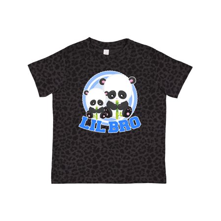 

Inktastic Lil Bro Panda Gift Toddler Boy or Toddler Girl T-Shirt