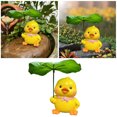 thumbnail image 2 of Garden Duckling Sculpture Outdoor Resin Statue Mini Pond Floating Figurine Backyard Flower Bed, 2 of 6