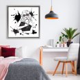 thumbnail image 3 of Stupell Industries Art Deco Black Bag Elegance & Glamour Gray Floating Frame Canvas Art, 25 x 25, by Martina Pavlova, 3 of 8
