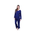 thumbnail image 1 of CATALOG CLASSICS Womens Long Sleeve Pajamas Lounge Set for Women - Purple M, 1 of 9