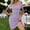 Purple1, variant on Kojanyu Women's One-Shoulder Ruched Sleeveless Bodycon Mini Dress with Asymmetrical Hem – Light Brown Stretchy Summer Short Dress for Casual and Vacation Wear S-XXL